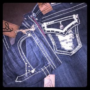 Antique Rivet Jeans Never Worn
